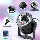 Christmas Snowflake Projector LED Moving Snowfall Laser Light Party Strobe Lamp