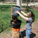 Yardforce 22" Corded Electric Leaf Shredder Mulcher + Accessory Kit, 13A Motor