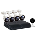 Lorex Fusion TD88128D4K1-E 4K Wi-Fi Infrared 12-Channel 2TB DVR Security System