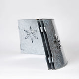 Member’s Mark Snowflake Pattern Galvanized Metal Tree Collar for Tree Base Decor