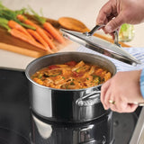 Anolon EverLast 11-Piece Ceramic Nonstick Cookware Set – Clad Stainless Steel