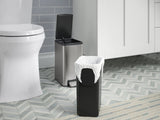 Kohler 2-Pack 6L Stainless Steel Step Trash Can - Fingerprint Proof Soft Close