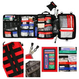 RapidCare First Aid Kit, 265 Pieces, Emergency Medical Supply Kit for Up to 50 People