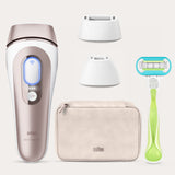 Braun Skin i-expert Pro 7 Smart IPL Women's Hair Removal System Kit with 3 Heads