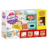 ZURU Mini Brands Magic Cook Kitchen Playset – Mystery Working Appliance, UV Play
