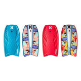 Hurley Phantom 42.5" Bodyboard 2-Pack with Premium Swivel Coil Leashes – High Density EPS Core