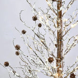 Member’s Mark 3-Piece Pre-Lit Winter Tree Set with 159 Twinkling LED Lights
