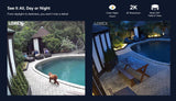 Lorex Connect 2K Floodlight Wi-Fi Security Camera, 2-pack AI Detection Smart Cam