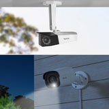 Reolink 8CH 4K+ NVR Security System w/ 6 Bullet + 1 Panoramic Camera, 2TB HDD