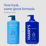 Harry's Stone Body Wash 30 fl oz, 2-Pack – Charcoal & Lime Scent
