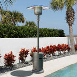 Fire Sense Commercial 50,000 BTU Propane Patio Heater with Electronic Ignition, Graphite