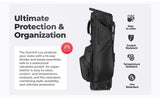 Big Max Summit Lux Hybrid Premium PU Cart & Stand Golf Bag with 14-Way Divider