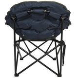 Tommy Bahama XL Jumbo Padded Camp Chair Folding Heavy Duty 500lb w/ Cup Holder
