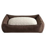 Tempur-Pedic All Season Pet Bed Cooling Faux Fur Reversible Washable Cover Large