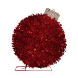 Member’s Mark 36" Pre-Lit Pop-Up Tinsel Ornament with 160 Twinkling LED Lights