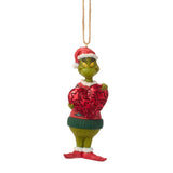 4-Pc Jim Shore The Grinch & Max Christmas Ornaments, Hand-Painted Holiday Decor