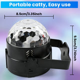 Christmas Snowflake Projector LED Moving Snowfall Laser Light Party Strobe Lamp