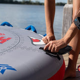 HO Sports Flight Deck 3-Person Towable Tube with TowPro Rope System & 12V Pump
