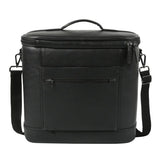 Titan 30 Can Faux Leather Cooler Tote, 9 in. x 17.25 in. x 14 in