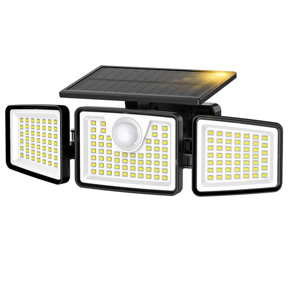 156LED 2500LM Motion Sensor Solar Security Lights