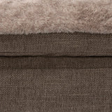 Kirkland Signature Pillow-Top Gusseted Dog Bed – 42" × 32" Supports Dogs up to 75 lb.
