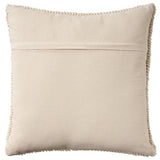Mina Victory Loop Holiday Throw Pillow, 22" × 22", Christmas Decor with Insert