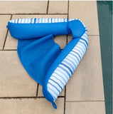Big Joe Kona Noodle Sling Pool Float, 2-Pack – No-Inflation Mesh Pool Chair Float