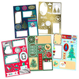 Holiday Gift Tags & Peel-and-Stick Labels, 250-Count Christmas Gift-Wrapping Set