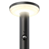 Artika Urbia 24.8" H Solar LED Bollard Lights with Motion Sensor, 300 lm, 2-Pack
