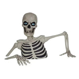62" Giant Ground Breaking Skeleton with LCD Moving Eyes, Motion Sensor