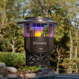 DynaTrap Solar Outdoor Bug Trap Mosquito Insect Killer, UV LED Flying Insect Trap for 1/4 Acre