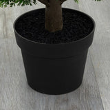Nearly Natural 2-Pack 4' Faux Cedar Trees, UV Resistant Guest-Greeting Pine Tree
