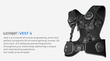 Woojer High-Fidelity Haptic Vest 4 – Immersive 360° Audio-Haptic Gaming Vest