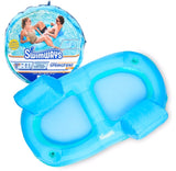SwimWays Spring Float Premium Duo – 2-Person Inflatable Pool Float Chair with Fast Inflation, Mesh Seating & Cup Holders