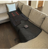 LifeTrend Infrared Sauna Blanket with Red Light Therapy Adjustable (86°F–186°F)