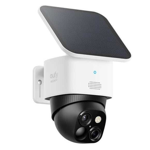 eufy Security SoloCam S3 Pan Tilt Camera - 8GB Solar Wireless 2k Dual-Camera