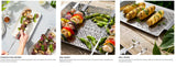 Henckels 8-Piece BBQ Grilling Set – Stainless Steel Grill Basket, Grill Topper & Skewer Set
