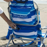 Tommy Bahama 5-Position Aluminum Folding Backpack Beach Chairs 2-Pack w/ Cooler