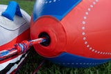 HO Sports Flight Deck 3-Person Towable Tube with TowPro Rope System & 12V Pump