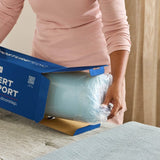 Sealy Posturepedic Dual Support Memory Foam Pillow Queen Size with Cooling Cover