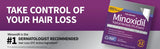 Kirkland Women's Minoxidil 5% Foam, 6 Can 12 Months Hair Regrowth Treatment Set