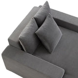 Sealy Calin Upholstered Foam Lounger – Oversized Plush Lounge Chair with Pocket Coil Support