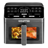 Gourmia 9 Qt Digital Air Fryer Ceramic Basket 12 Presets Viewing Window GAF998