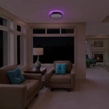 Koda 14” Smart LED Ceiling Light with Mood Lighting Motion Sensor and Remote