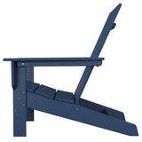 POLYWOOD Long Beach Modern Adirondack Chair – Patio Chair with Genuine POLYWOOD Lumber