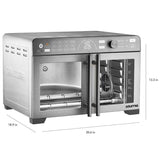 Gourmia XL 13-in-1 French Door Countertop 43 L Air Fryer with Temperature Probe