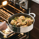 Anolon EverLast 11-Piece Ceramic Nonstick Cookware Set – Clad Stainless Steel