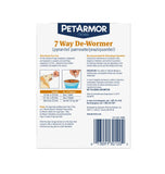 PetArmor 7 Way Chewable De-Wormer for Puppies and Small Dogs, 12-count