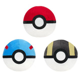 3-Pack 6" Pokémon Squeaky Plush Dog Toys, Poké Ball, Great Ball & Ultra Ball