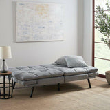 Memory Foam Futon Sofa Bed Couch Sleeper Convertible Foldable Loveseat FULL SIZE